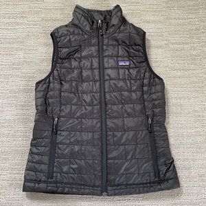 Patagonia Black Nano Puff Vest - Women’s Size S